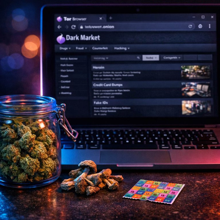 The Darknet darknet drug links